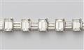 An 18k white gold, platinum, and diamond cocktail bracelet - image-3