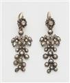 A pair of Parisian pendeloque diamond earrings - image-1