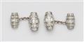 A pair of platinum Art Deco cufflinks - image-1
