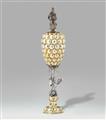 An important Renaissance parcel gilt silver goblet with a "büttenmann" motif - image-1