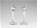 A pair of Hannover silver candlesticks - image-1