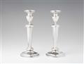 A pair of Kassel silver candlesticks - image-1