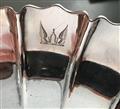 A pair of William & Mary London silver strawberry dishes - image-3
