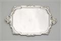 A Leiden Rococo silver platter - image-1