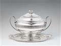 A Danzig silver tureen on stand - image-1