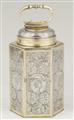 A large parcel-gilt Lucerne silver drinking vessel with imperial portraits - image-3