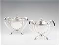 A pair of Jugendstil silver table centrepieces - image-1