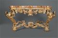 A Roman carved softwood console table - image-1
