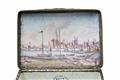 An unusual enamel snuff box with views of Dresden and Saxony - image-4