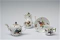 Six pieces of Meissen porcelain with fruit decor - image-2