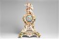 A large Meissen porcelain clock with a Jupiter group - image-1