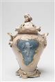 A rare Meissen porcelain potpourri vase with pâte-sur-pâte decor - image-2