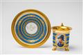 A porcelain cup with a portrait of Count Friedrich von Franquemont - image-1