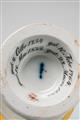 A Berlin KPM porcelain cup with relief portraits of Friedrich Philipp Rosenstiel and his wife - image-2