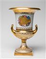 A Berlin KPM porcelain "Redensche vase" with a dedication to Provost Hoppe - image-4