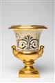 A porcelain krater-form vase with a view of Gotha - image-2