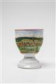 A South German porcelain goblet with a view of Abensberg - image-3