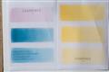 Zwölf Farbprobentafeln und sieben Dessinentwürfe im originalen Etui - image-6