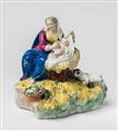 An important and probably unique Vienna porcelain nativity scene - image-9