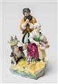 An important and probably unique Vienna porcelain nativity scene - image-11