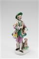 A Vienna porcelain figure of a shepherd with a flute - image-2