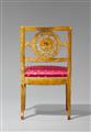 A Neoclassical giltwood chair - image-2
