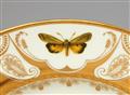 A Vienna porcelain plate with butterflies - image-2