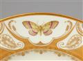 A Vienna porcelain plate with butterflies - image-7