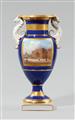 A Berlin KPM porcelain vase with a view of the crown prince's palace - image-1