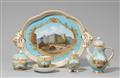 A Berlin KPM porcelain solitaire with views of Berlin - image-1