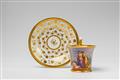 A Vienna porcelain cup and saucer with a motif after Angelika Kauffmann - image-3