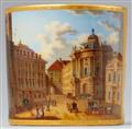 A Vienna porcelain cup with a depiction of Michaelerplatz - image-2