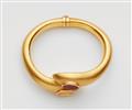 A 21k gold bangle with a Graeco-Bactrian carnelian intaglio and its impression - image-2