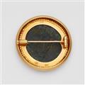 An 18k gold brooch with a Hellenistic bronze coin - image-2