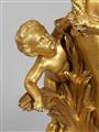 A pair of Neoclassical ormolu girandoles with nymphs and maenads - image-3
