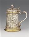 A small Augsburg silver tankard - image-1