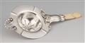 A silver tea strainer by Georg Jensen, model no. 6 - image-1