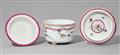 A three-piece Ansbach porcelain ice pail with floral garlands - image-2