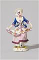 A rare Meissen porcelain figure of a dancing Tyrolean lady - image-1