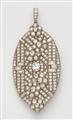 An Art Deco diamond pendant brooch - image-1
