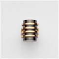 An Art Deco silver and gold ring - image-1