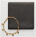 An 18k gold Bulgari gemstone necklace - image-2