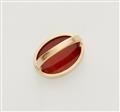 A 14k gold Neoclassical intaglio ring - image-2