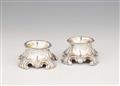 A pair of Augsburg silver salts - image-1