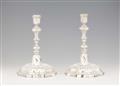 A pair of Cologne silver candlesticks - image-1
