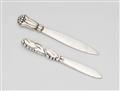 Two Georg Jensen silver letter openers, nos. 126 and 136 - image-1