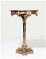 A sumptuously inlaid side table - image-1