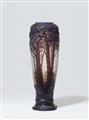 A rare Daum frères "vase d'arbres" - image-1