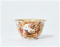 An early Meissen porcelain tea bowl with Hoeroldt Chinoiseries - image-2