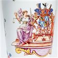A Meissen porcelain beaker with the coat of arms of Count Heinrich von Brühl - image-8